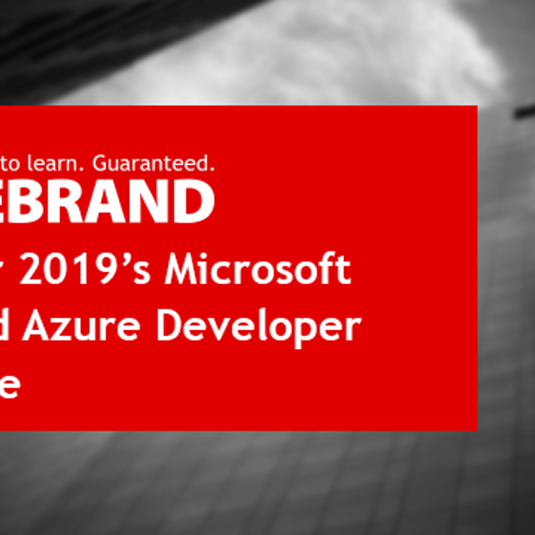 Discover 2019's Microsoft Certified Azure Developer Associate