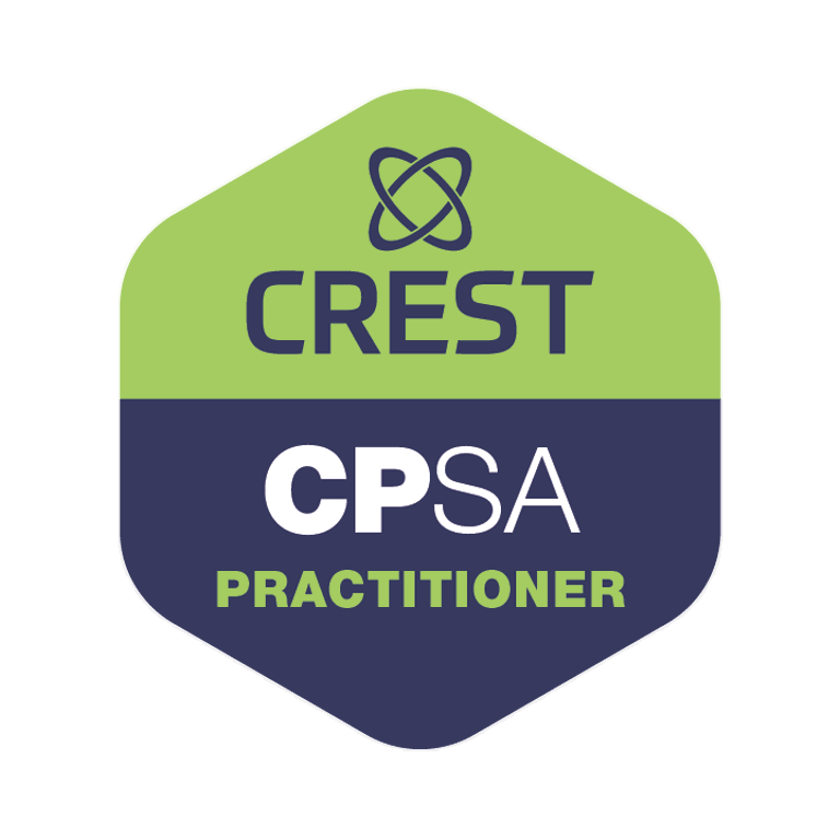 CREST CPSA badge