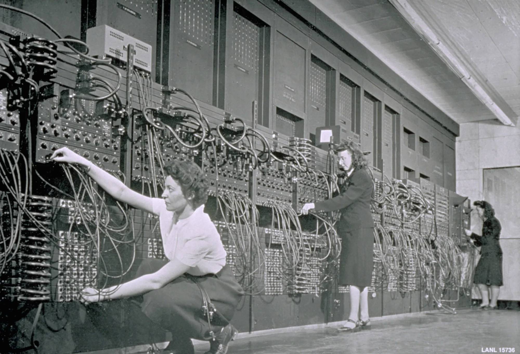 Pioniers op het gebied van technologie ENIAC