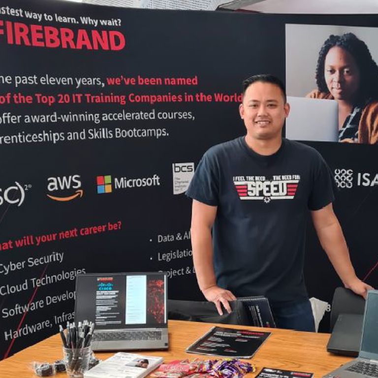 Firebrand Skills Bootcamps Stand