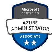 Microsoft Certified Azure Administrator Associate logo